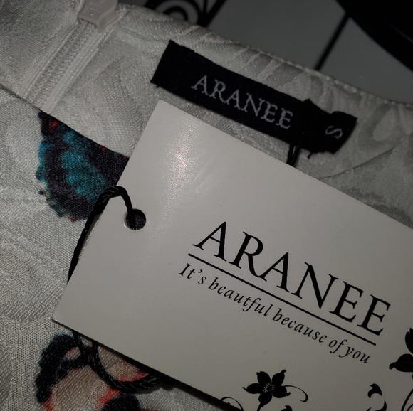 ARANEE Butterfly Dress Size Small - Picture 5 of 5